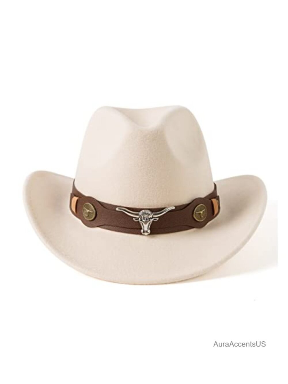 Western Cowboy Hat with Wide Belt Adjustable Lightweight
